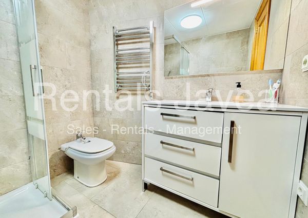 Ground floor apartment for long term rent, Javea Port