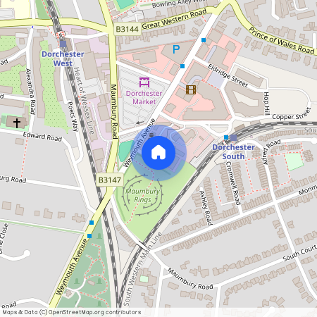 Maumbury Square, Dorchester, DT1