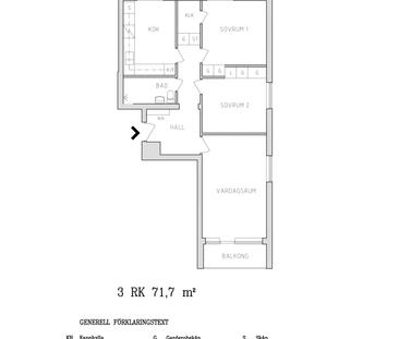 Centrum 6 A, våning 2 - Foto 2