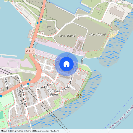 Gallions Point, Royal Docks, City Airport E16