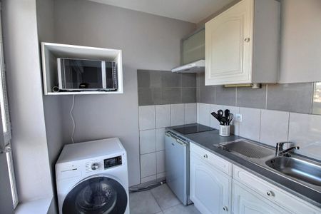 EN EXCLUSIVITÉ SAINT-ÉTIENNE 42100 RUE CROZET BOUSSINGAULT LOCATION STUDIO MEUBLÉ DE 27 m² AVEC BALCON - Photo 4