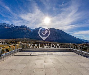 Wohnen mit Weitblick - moderne 2.5-Zimmer-Attikawohnung in den Leuk... - Photo 6