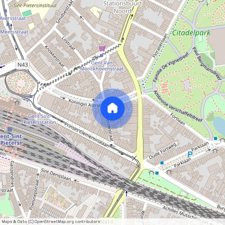 Oostendestraat, 11 4F, 9000, Gent