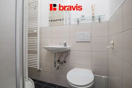 Pronájem bytu 1+kk, Brno - střed, ulice Křížová, zařízený, v blízkosti centra a Mendlova náměstí - Fotografie 5