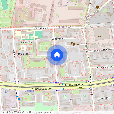 ul. Iwicka, Sielce, Mokotów, Warszawa, mazowieckie