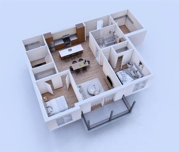 4 1/2 À LOUER - SAINT-ROCH-DE-L'ACHIGAN - APPARTEMENT À LOUER - Photo 1
