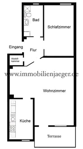 Nähe EKZ Herold-Center - gepflegtes Hochparterre-Wohnung mit Terrasse - Foto 5