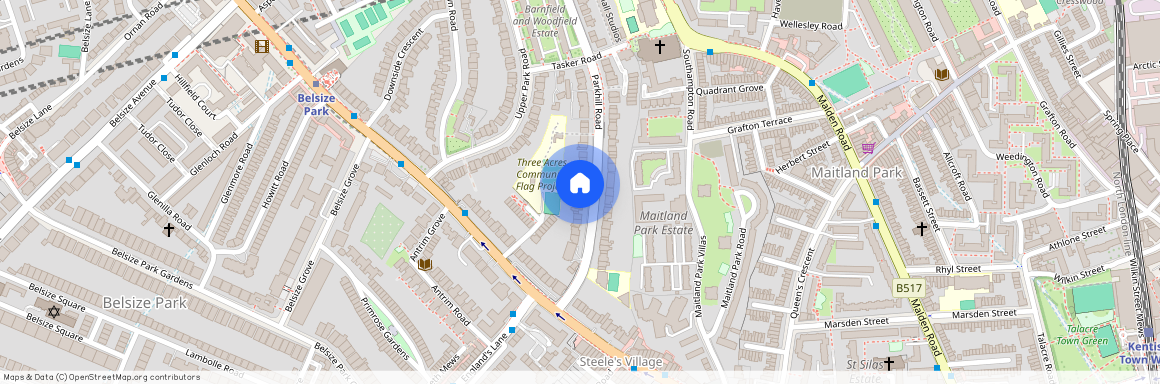 Parkhill Road, Belsize Park, NW3