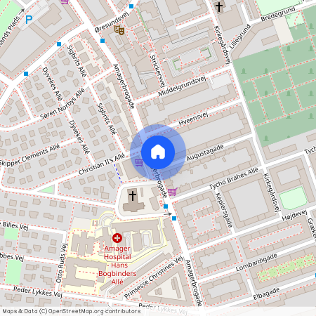 Amagerbrogade 145, 4. tv., 2300 København S, Amagerbrogade 145 & Augustagade 1