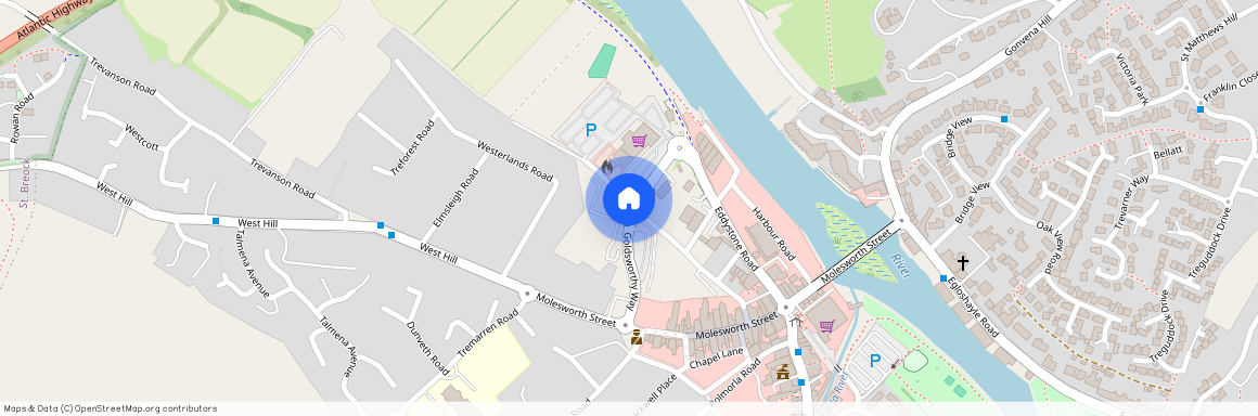 Trevanson Street, Wadebridge, Cornwall