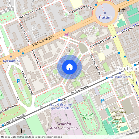 Via dei Biancospini, Włochy, Milan