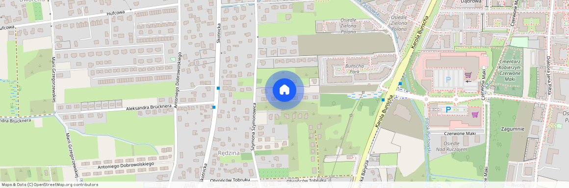 ul. Szymona Szymonowica, Skotniki, Dębniki, Kraków, małopolskie