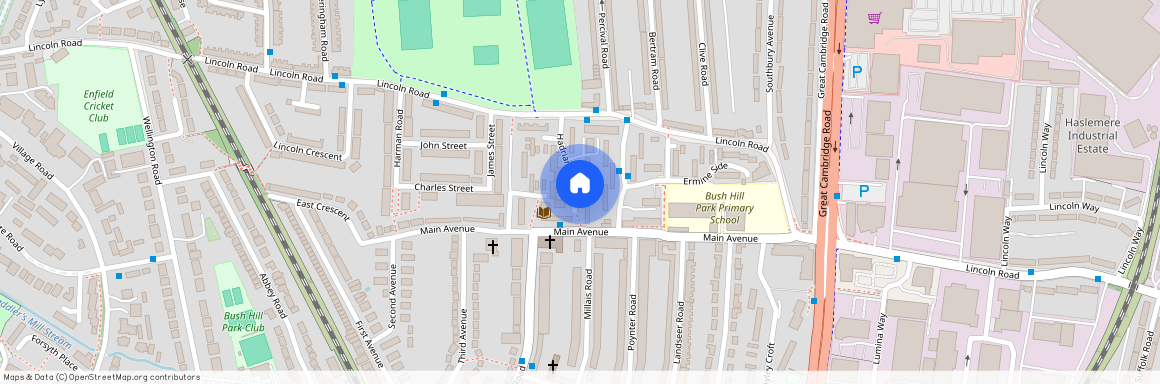 Hadrians Ride, Enfield, Greater London