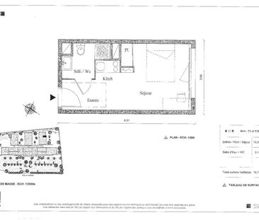 Location Appartement 1 pièce 19m² AUZEVILLE TOLOSANE 31320 - Photo 6