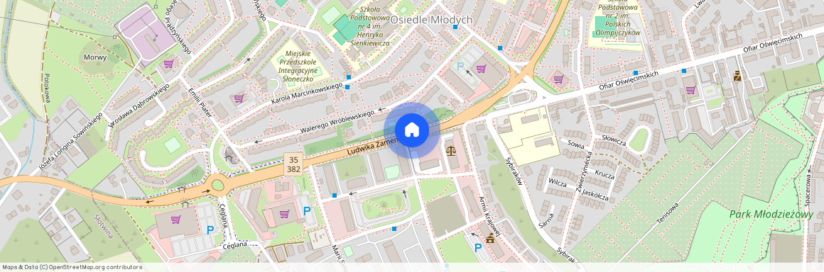 ul. Ludwika Zamenhofa, Świdnica, świdnicki, dolnośląskie