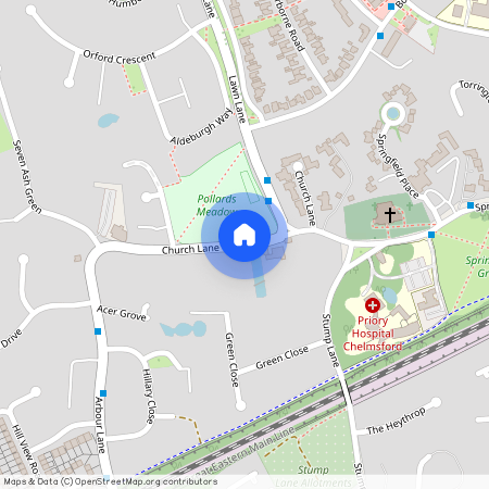 Church Lane, Springfield, Chelmsford, Essex, CM1