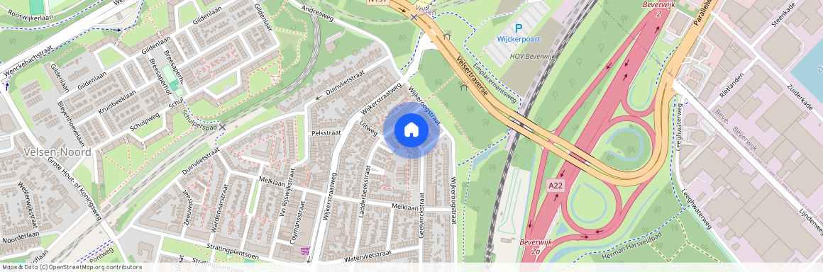 Watervlietbuurt, 1951 BH, Verbindingsstraat, Velsen-Noord