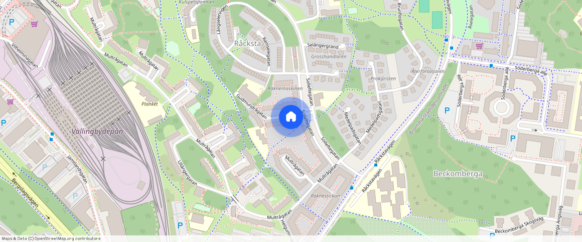 Gudmundrågatan **, Råcksta