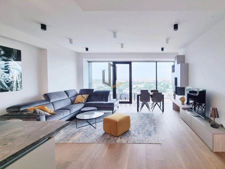 ONE Floreasca City elegant design 2 bedroom For Rent - Fotografie 2