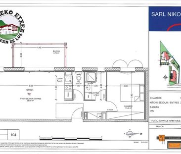 Location Appartement 2 pièces 45m² ST JEAN DE LUZ 64500 - Photo 6