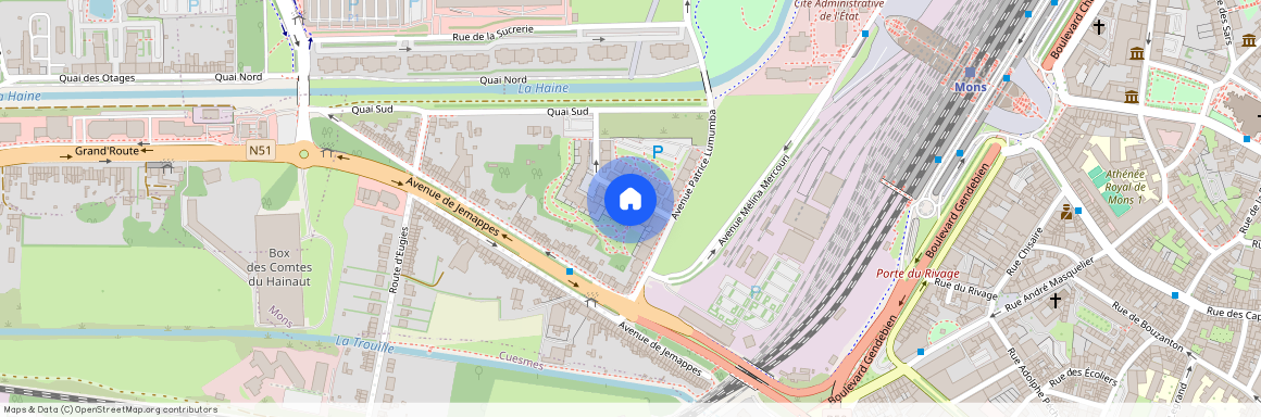 Rue Jacques Prévert 3 12, 7000 Mons, België