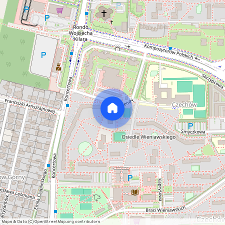 ul. Koncertowa, Czechów Południowy, Lublin, lubelskie