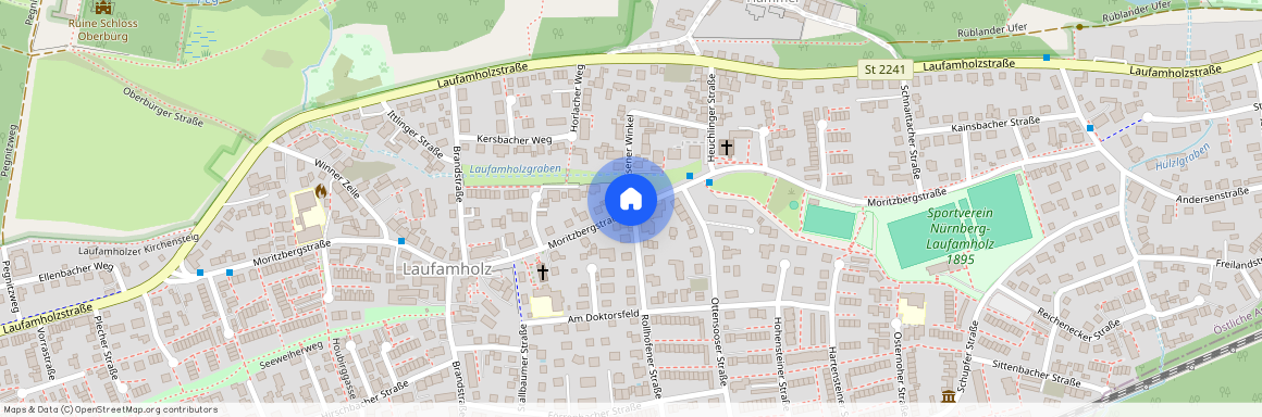 Moritzbergstraße, 90482 Nürnberg (Mittelfr) - Oststadt