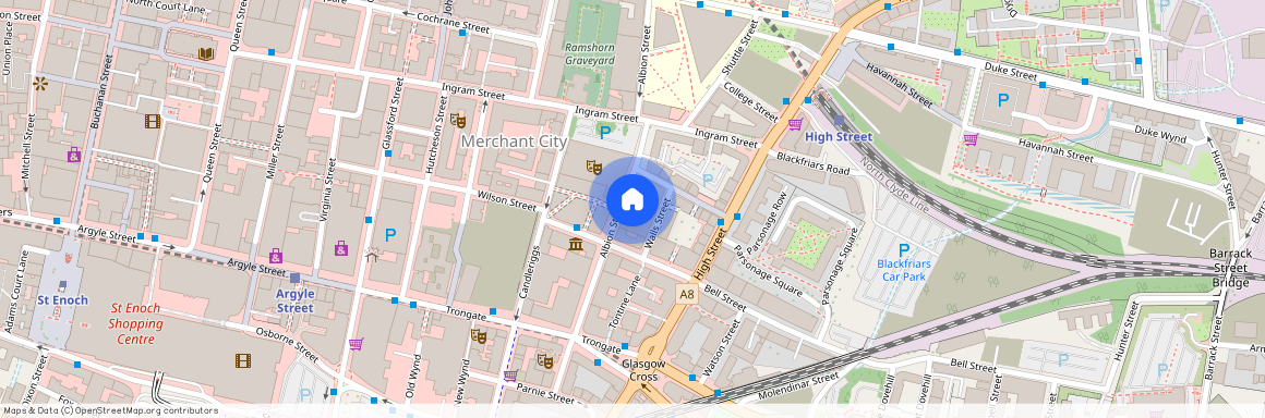 Albion Street, Glasgow, G1, Albion Street, Merchant City, G1