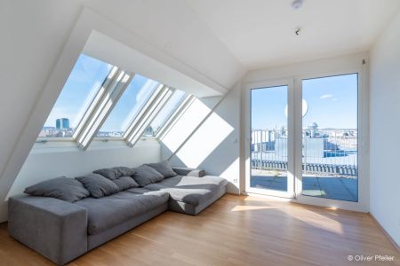 ALLEIN ODER ZU ZWEIT - LICHTDURCHFLUTETE DACHGESCHOSSWOHNUNG MIT ZWEI TERRASSEN - TEILKLIMATISIERT - Foto 5