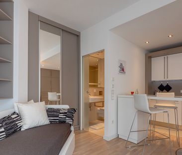 Modernly furnished 1-room apartment for rent - Photo 2