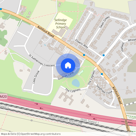 5, 14 Riverside Court, TN25 6FY, St Katherines Crescent