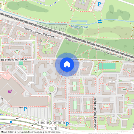 os. Stefana Batorego, Piątkowo, Stare Miasto, Poznań, wielkopolskie