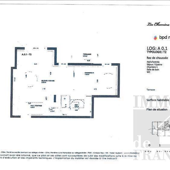 Location appartement 2 pièces 46.15 m² à Marcq-en-Barœul (59700) - Photo 1
