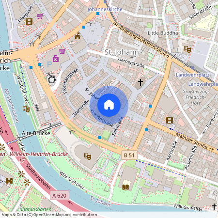 Sankt Johanner Markt 39, 66111 Saarbrücken / Sankt Johann