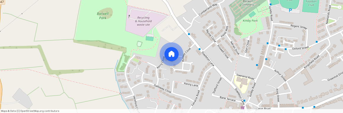 Russett Close, Barwell