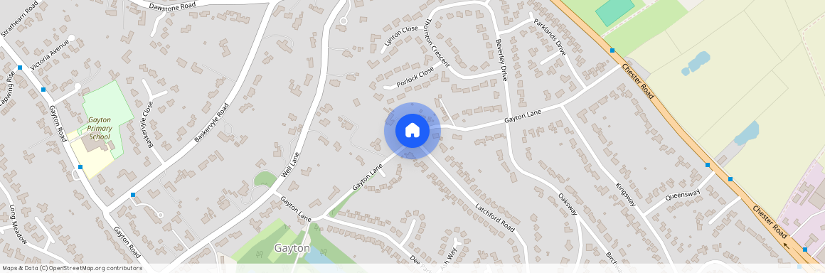 Latchford Road, Gayton, Wirral, Merseyside, CH60