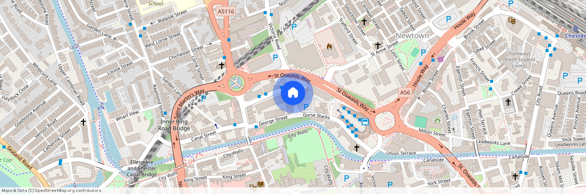 George St, CH1 3EQ, Chester