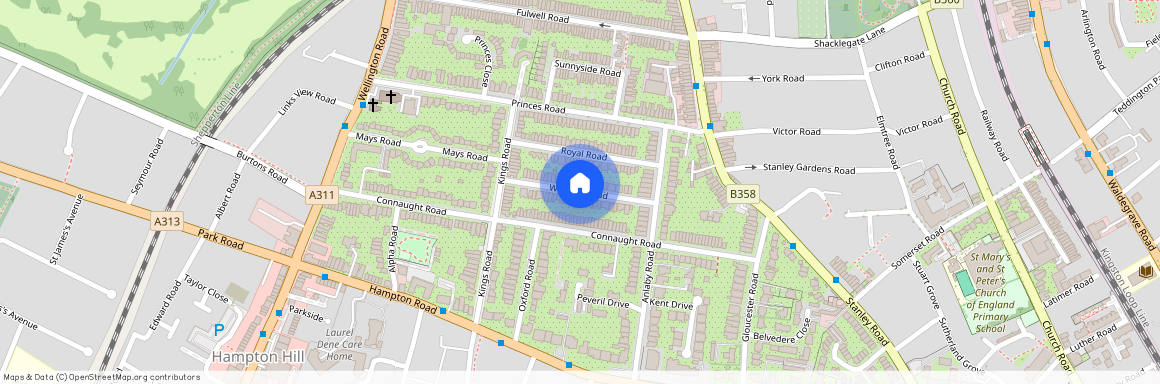 GARDEN FLAT, WINDSOR ROAD, TEDDINGTON