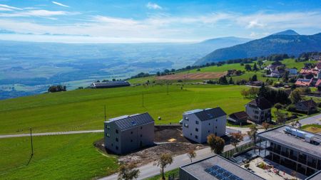 New 2.5-room apartment -Attic Splendid view of the Alps and the lake - Photo 3