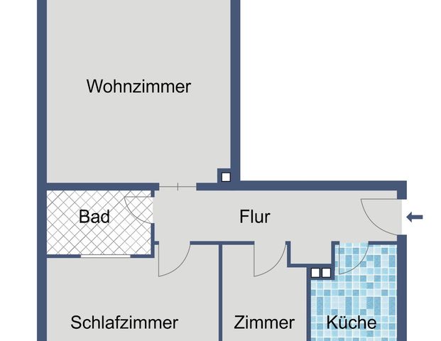 Gemütliche Balkonwohnung sucht Nachmieter! - Photo 1