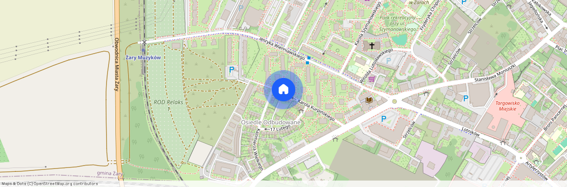 ul. Karola Kurpińskiego, Żary, żarski, lubuskie