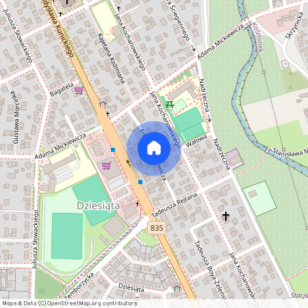 ul. Emila Zegadłowicza, Dziesiąta, Lublin, lubelskie