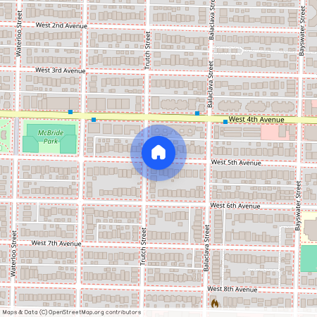 google map, Vancouver, Vancouver, Metro Vancouver, V6K