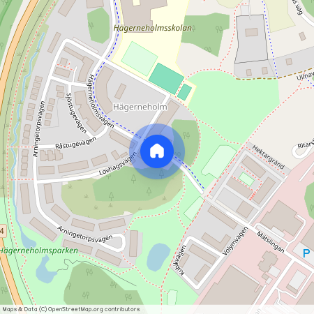 Arninge, Täby, Stockholm, Hägerneholmsvägen 12A