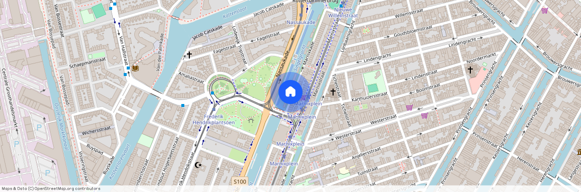 Jordaan, 1015 XX, Marnixkade, Amsterdam