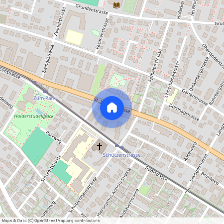 St. Jakobsstrasse 59, 4133 Pratteln, Lageplan