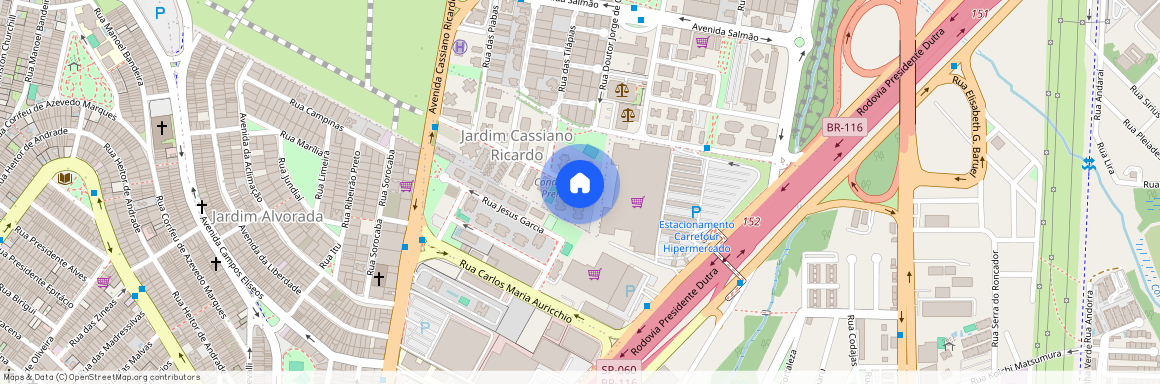 Rua Benedito Osvaldo Lecques, 300 - Parque Residencial Aquarius, São José dos Campos - SP