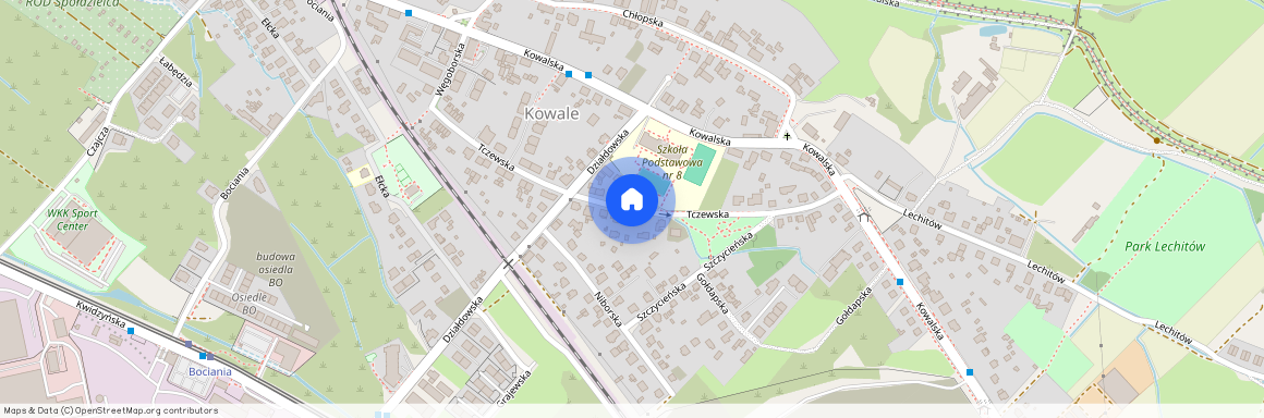 ul. Tczewska, Kowale, Psie Pole, Wrocław, dolnośląskie