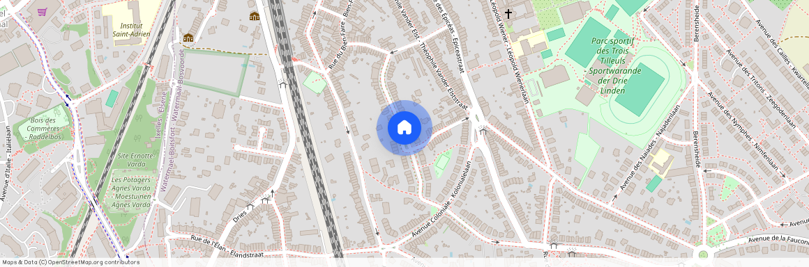 Avenue des Noisetiers1170 Watermael-Boitsfort