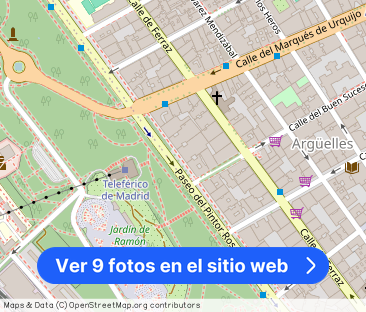Room for rent in 7-bedroom apartment in Argüelles, Madrid - Foto 1